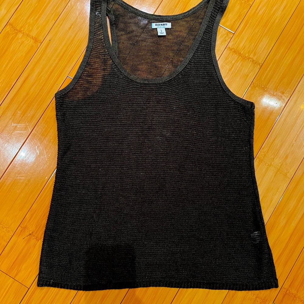 sweater tank top